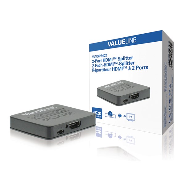 Rozbočovač 1x HDMI vstup - 4 x HDMI výstup