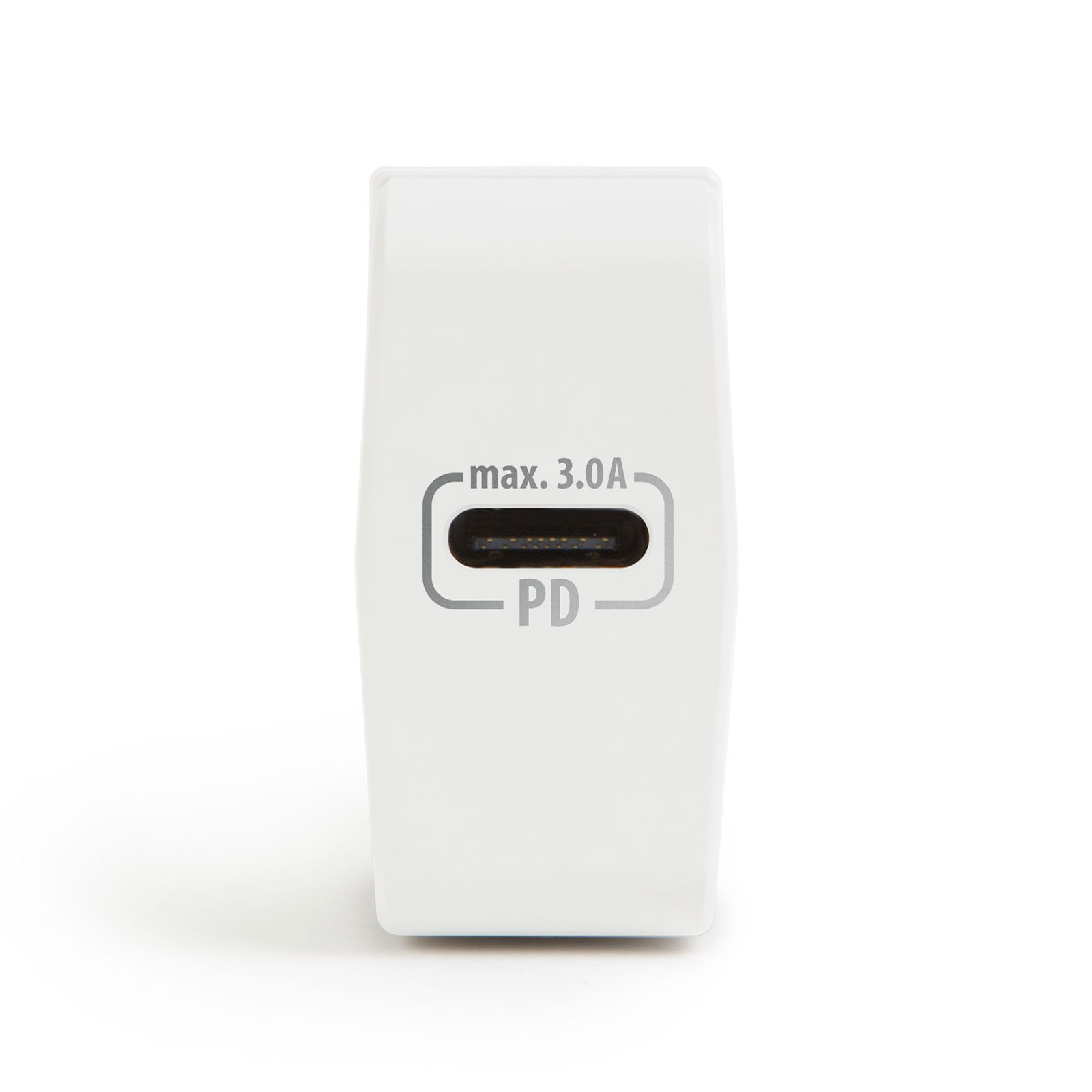 Sieťový adapter Type-C PD18W s rýchlonabíjaním - biely 