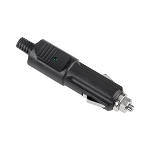 Napájacia autozástrčka 12V s poistkou + LED dioda