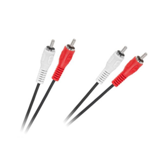  Kábel prepojovací 2xRCA- 2xRCA , 10m 