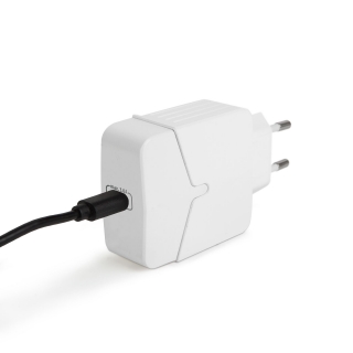 Sieťový adapter Type-C PD18W s rýchlonabíjaním - biely 