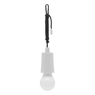 Závesná LED lampa s ťahovým vypínačom-biela
