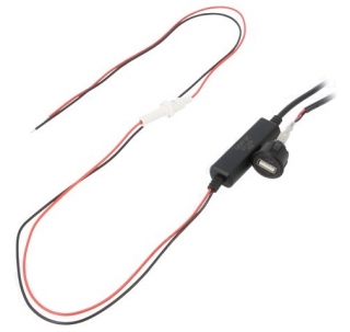 Automobilový napájací zdroj : USB A zásuvka; 5V/2,4A