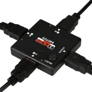 Zlučovač HDMI - 3x vstup HDMI , 1x výstup HDMI
