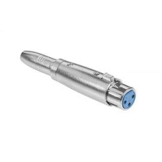 Redukcia Jack 6,3 mm zásuvka / XLR zásuvka