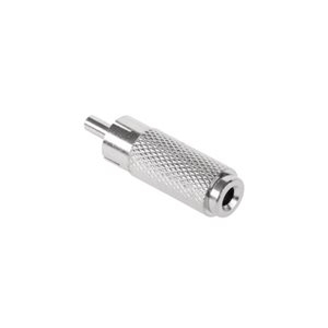 Redukcia RCA/Jack 3,5 mm, kov