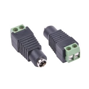 DC konektor zásuvka 5,5/2,1mm, s rýchlospojkou
